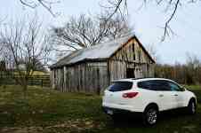 Covington: car, Kentucky, Barn